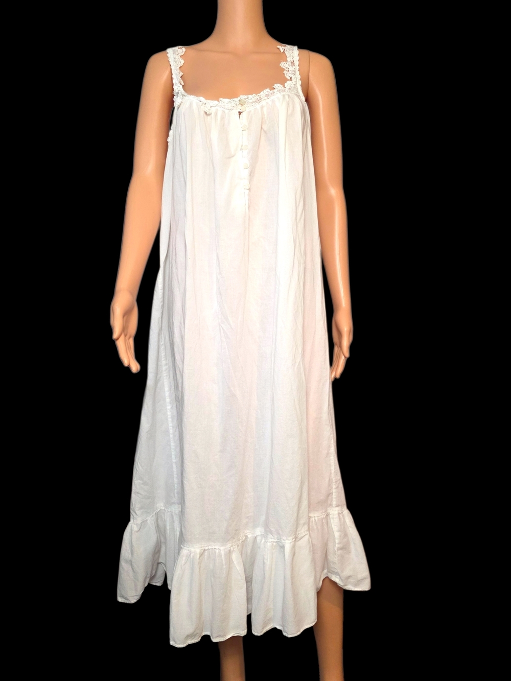 Vtg 90s VS Gold Label Cotton Nightgown